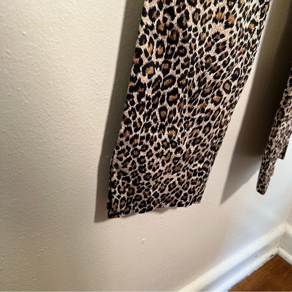 Adrienne Vittadini Collection Animal Print Ankle Pant - Picture 6 of 10